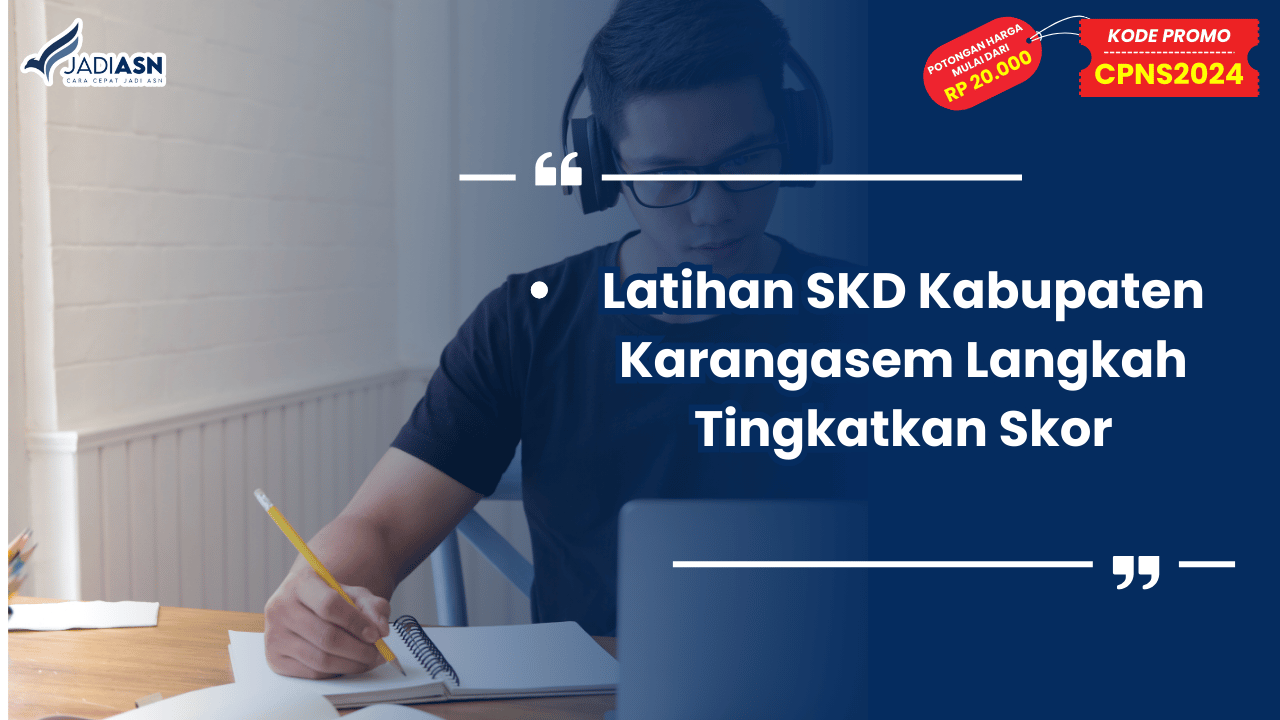 Latihan SKD Kabupaten Karangasem