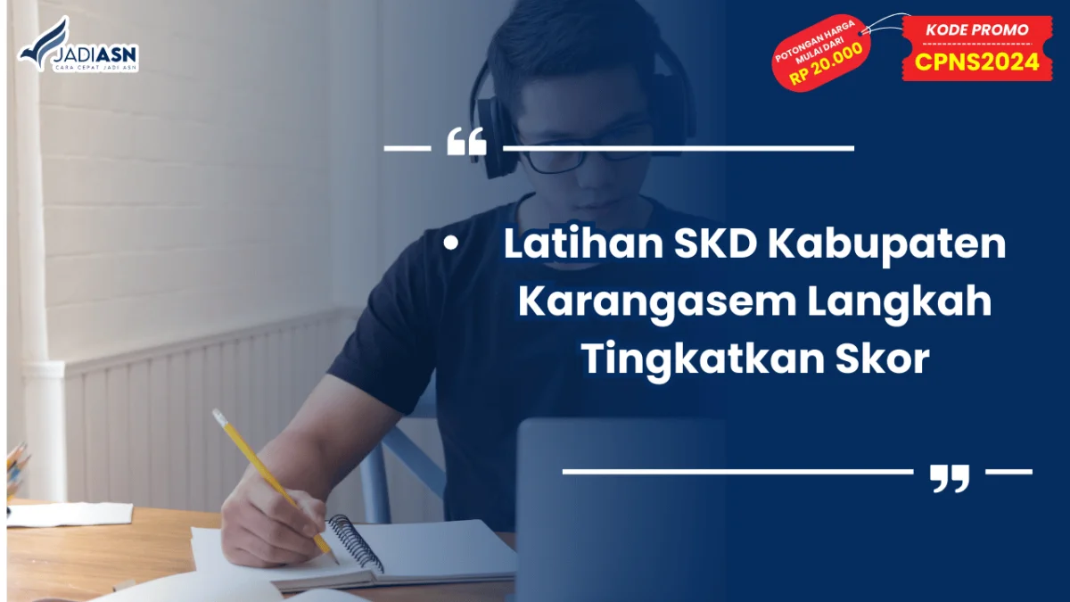 Latihan SKD Kabupaten Karangasem