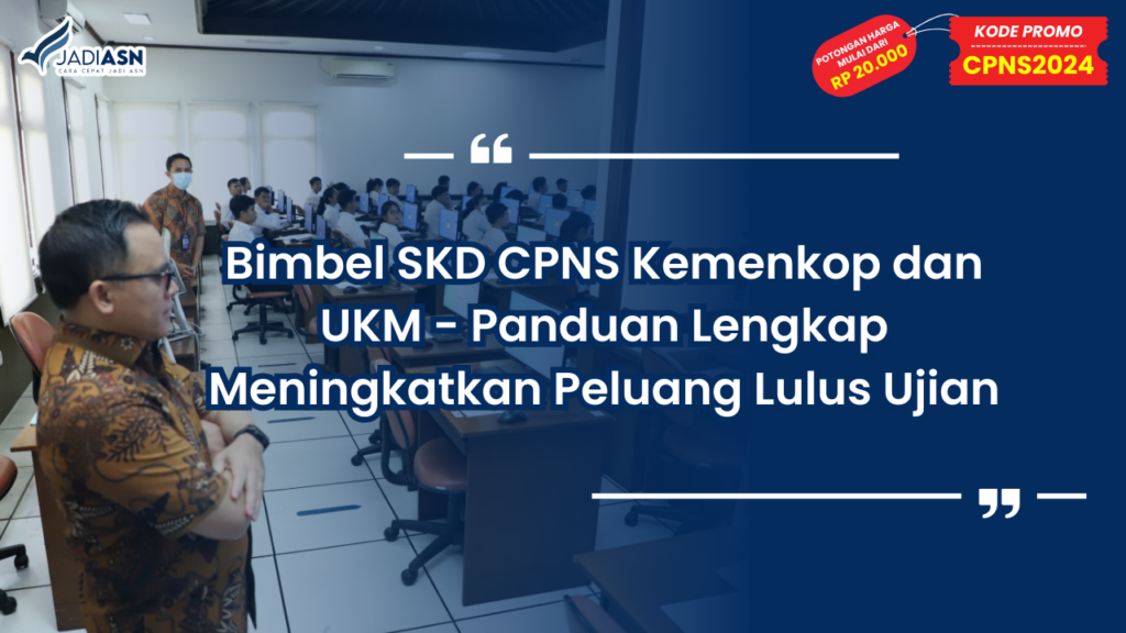Bimbel SKD CPNS Kemenkop dan UKM