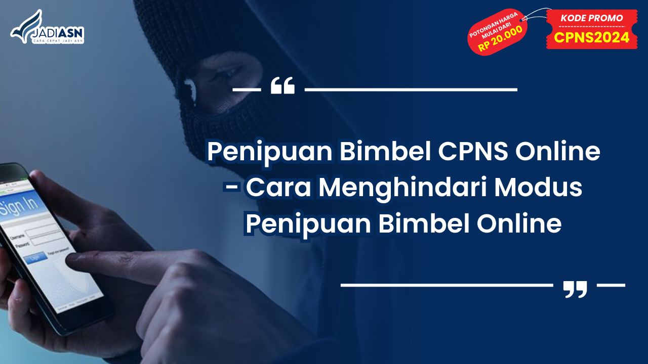 Penipuan Bimbel CPNS Online