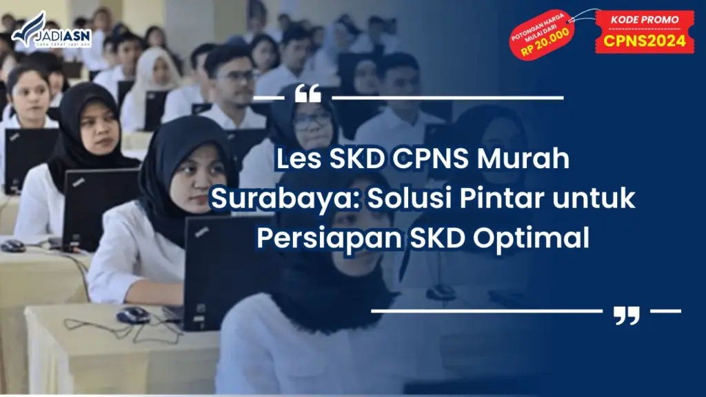 Les SKD CPNS Murah Surabaya