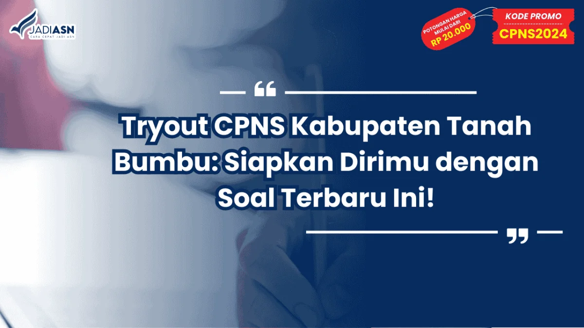 Tryout CPNS Kabupaten Tanah Bumbu