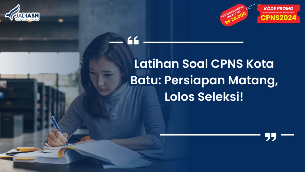 Latihan Soal CPNS Kota Batu