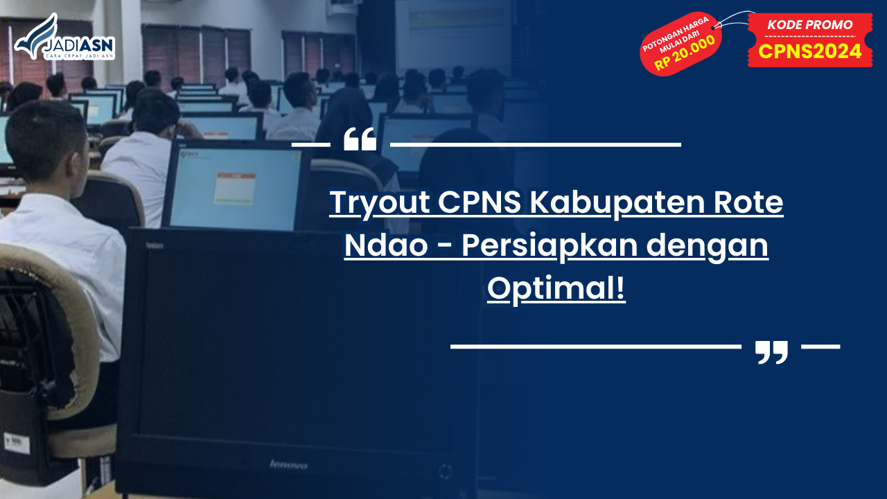 Tryout CPNS Kabupaten Rote Ndao
