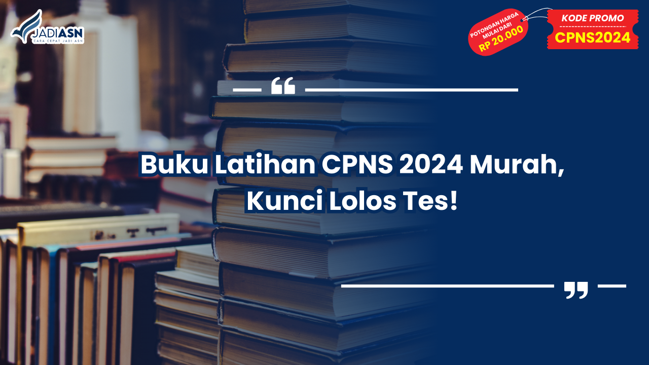 Buku Latihan CPNS 2024 Murah