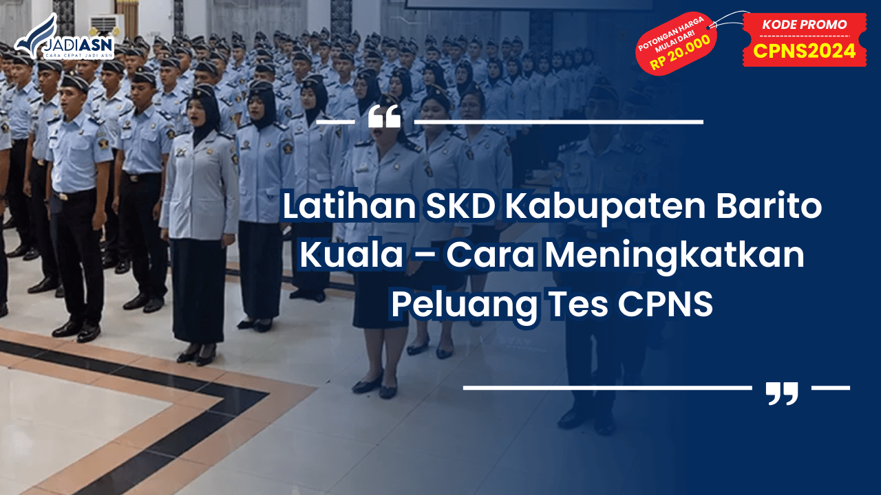 Latihan SKD Kabupaten Barito Kuala