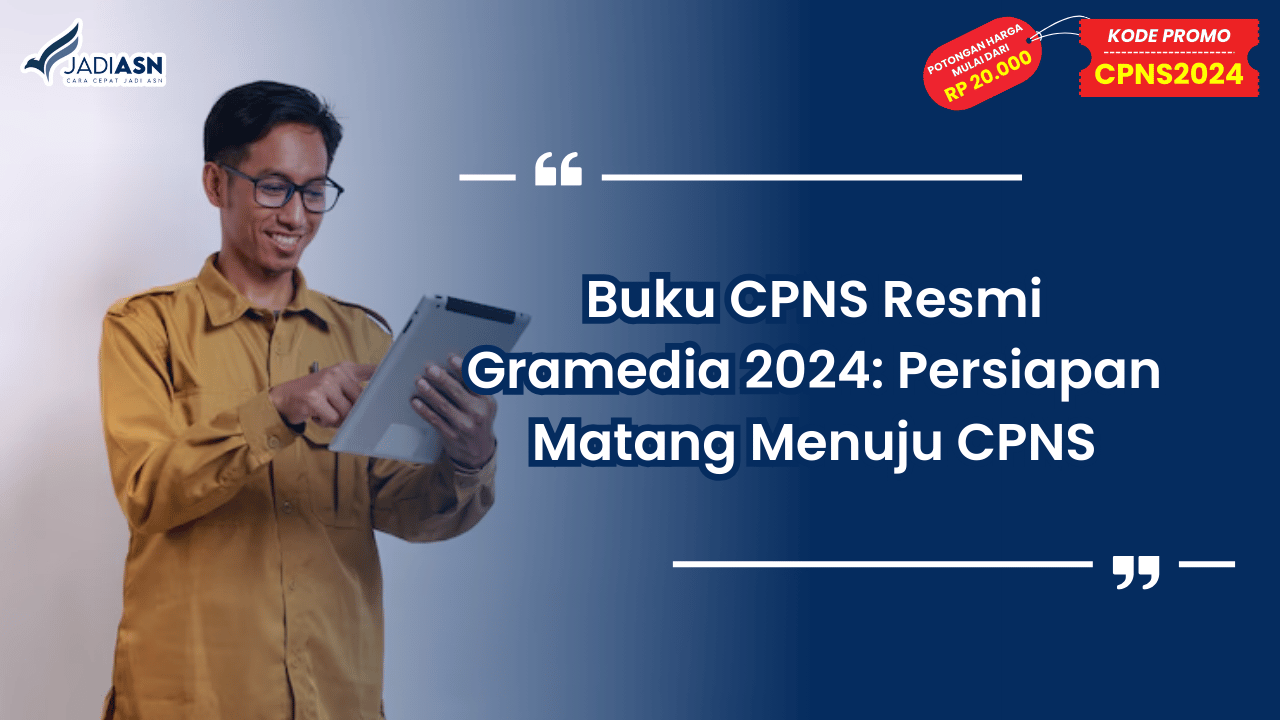 Buku CPNS Resmi Gramedia 2024