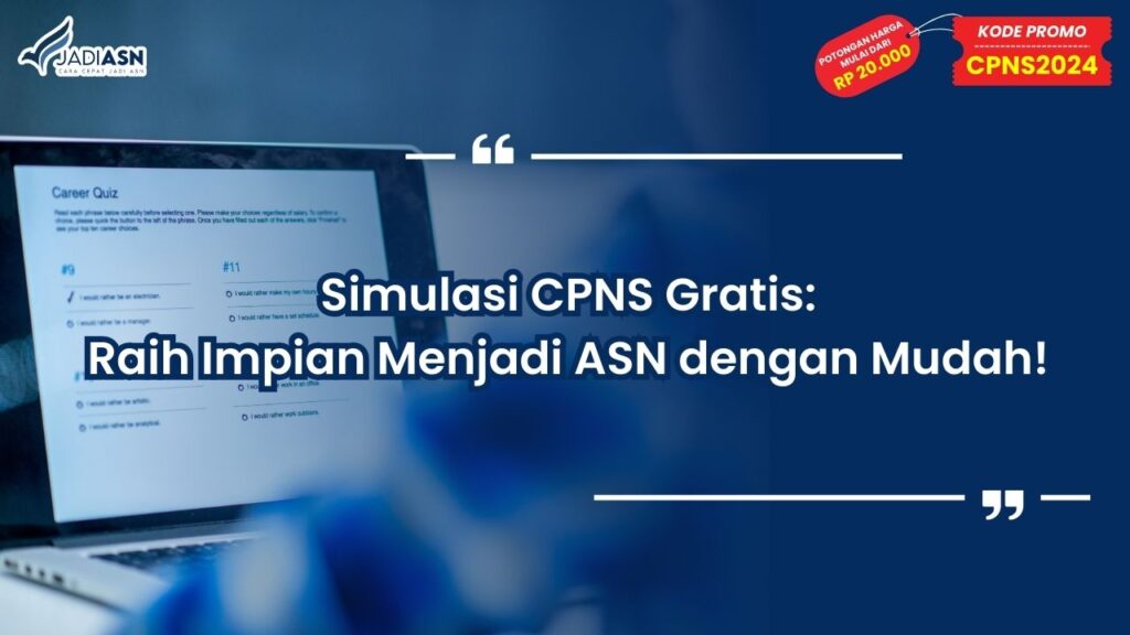Simulasi CPNS Gratis