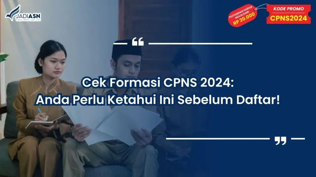 Cek Formasi CPNS 2024