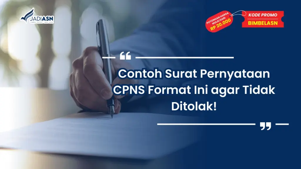 surat cpns