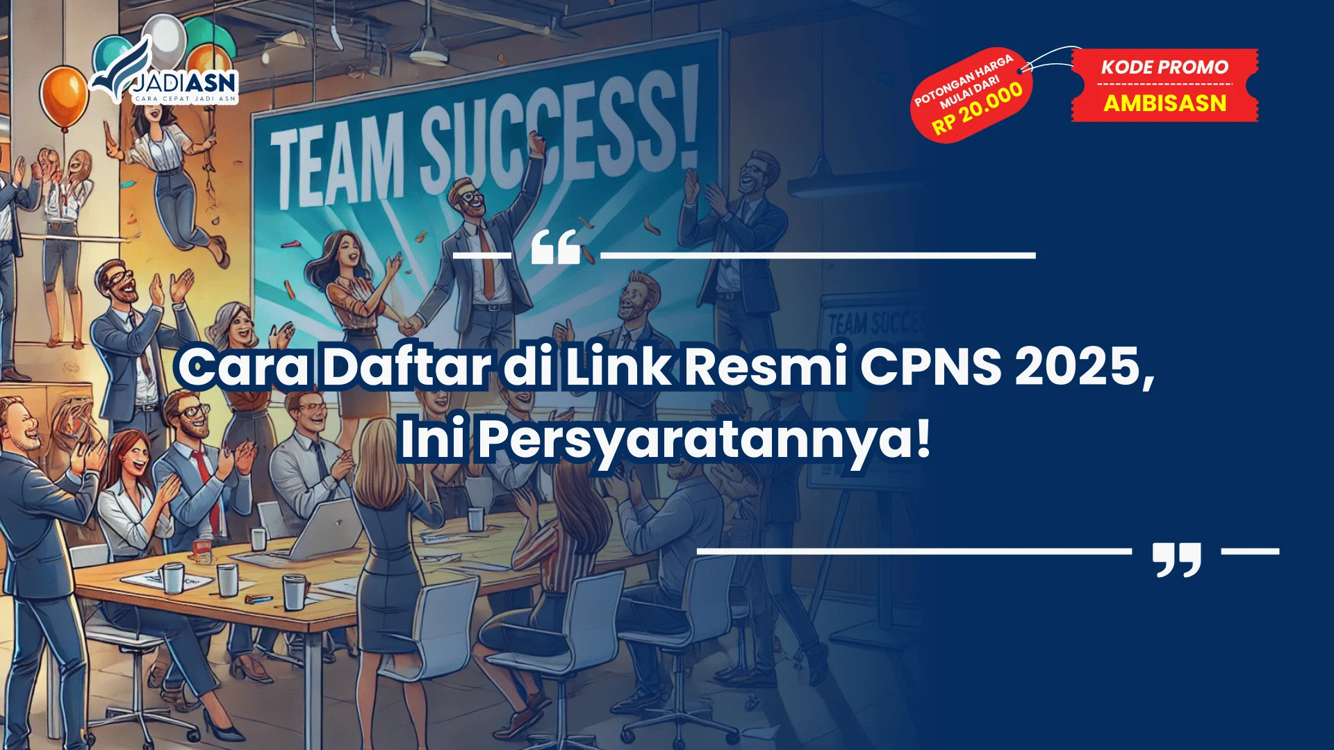 Cara Daftar di Link Resmi CPNS 2025