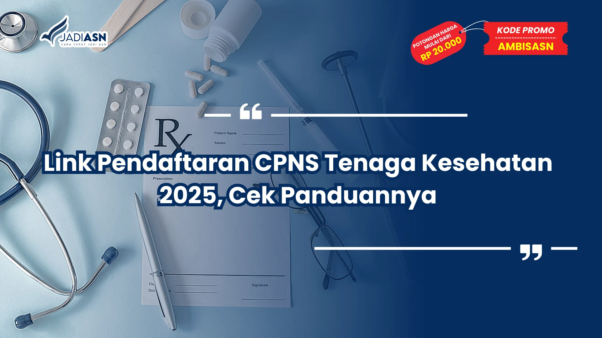 Link Pendaftaran CPNS Tenaga Kesehatan 2025