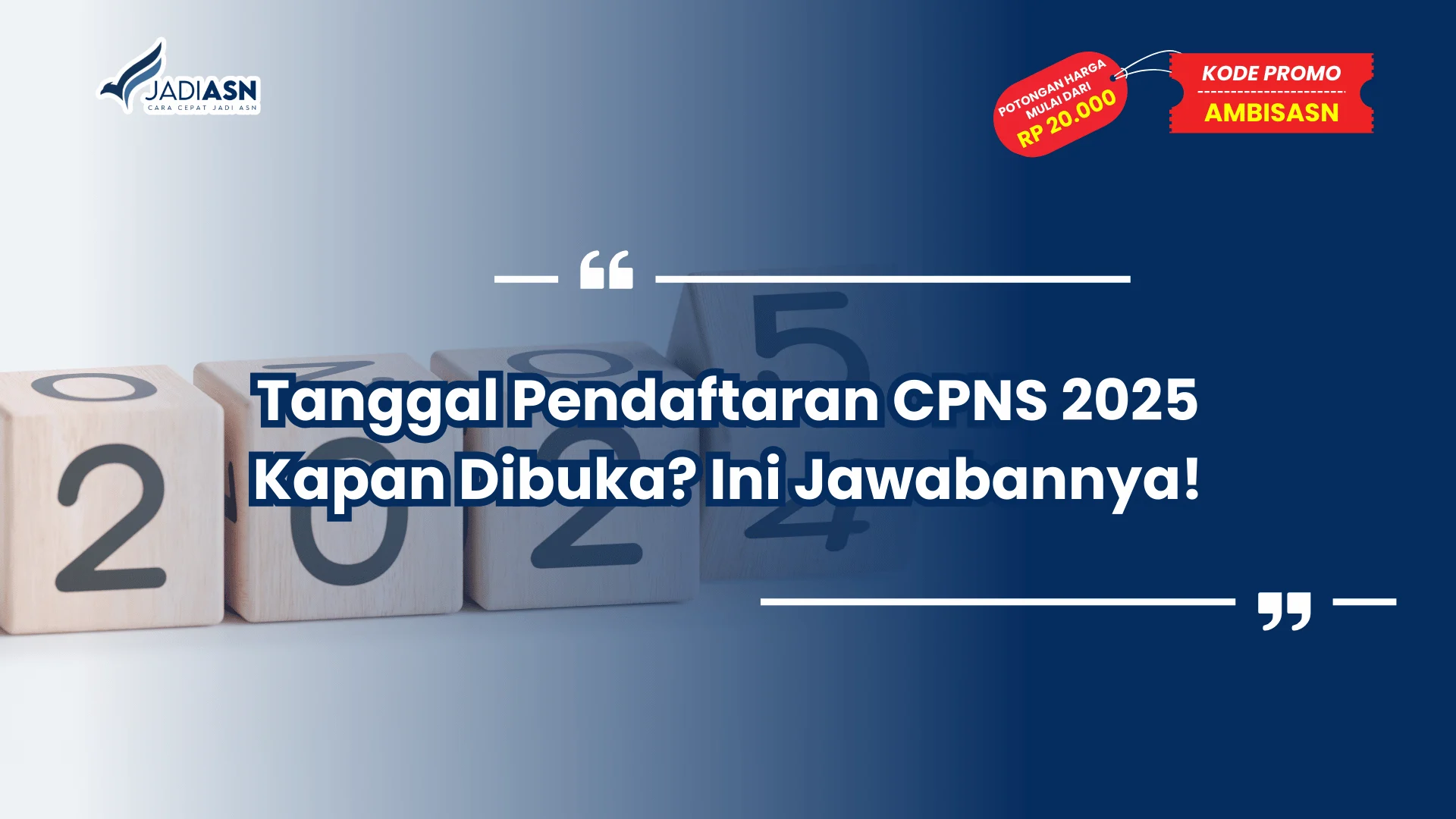 Tanggal Pendaftaran CPNS 2025 Kapan Dibuka?