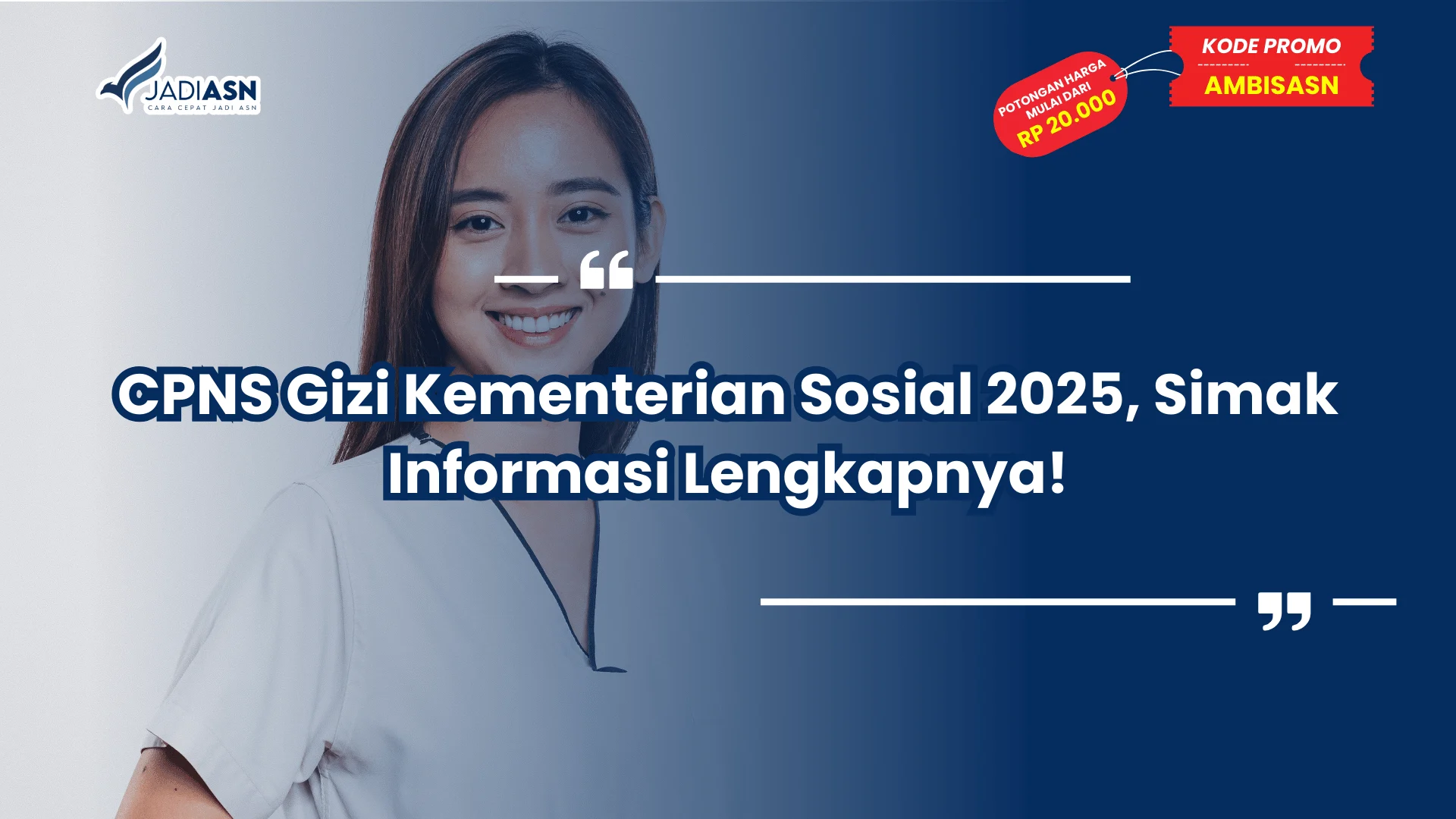 CPNS Gizi Kementerian Sosial 2025