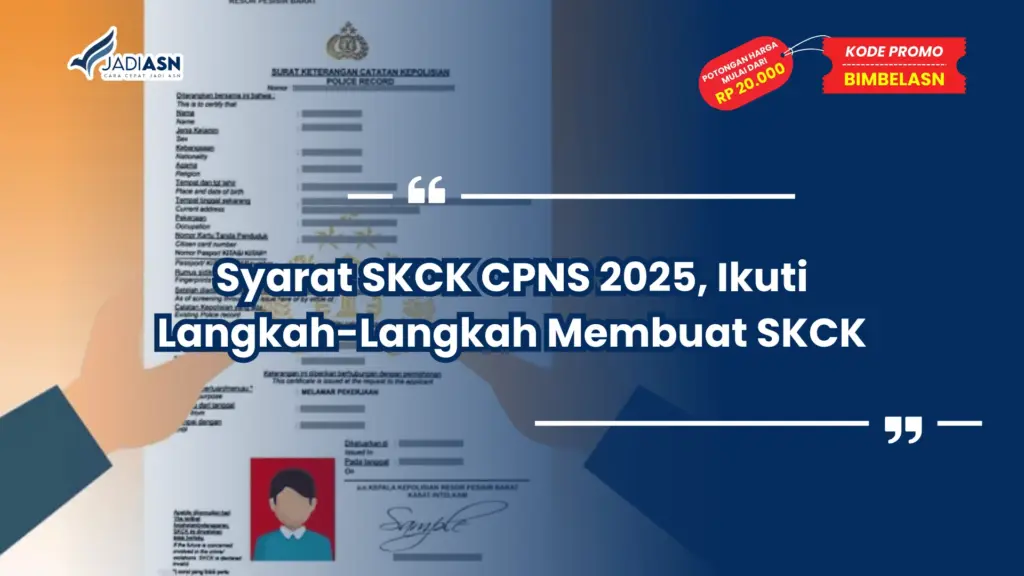 Syarat SKCK CPNS 2025