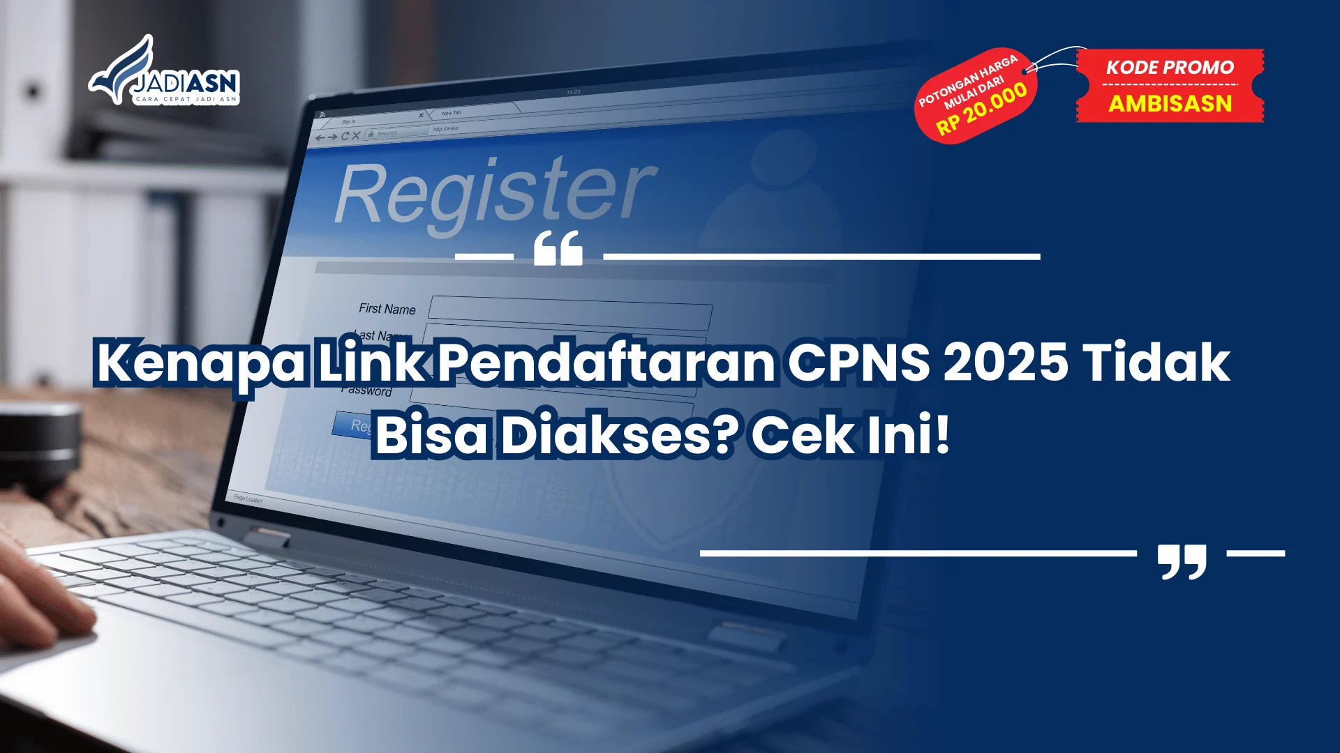 Kenapa Link Pendaftaran CPNS 2025 Tidak Bisa Diakses?