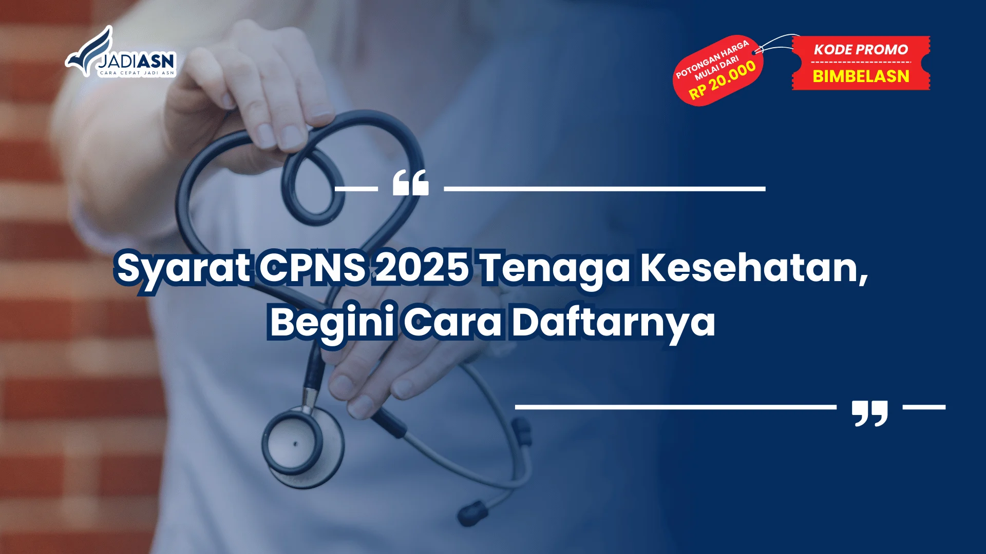Syarat CPNS 2025 Tenaga Kesehatan
