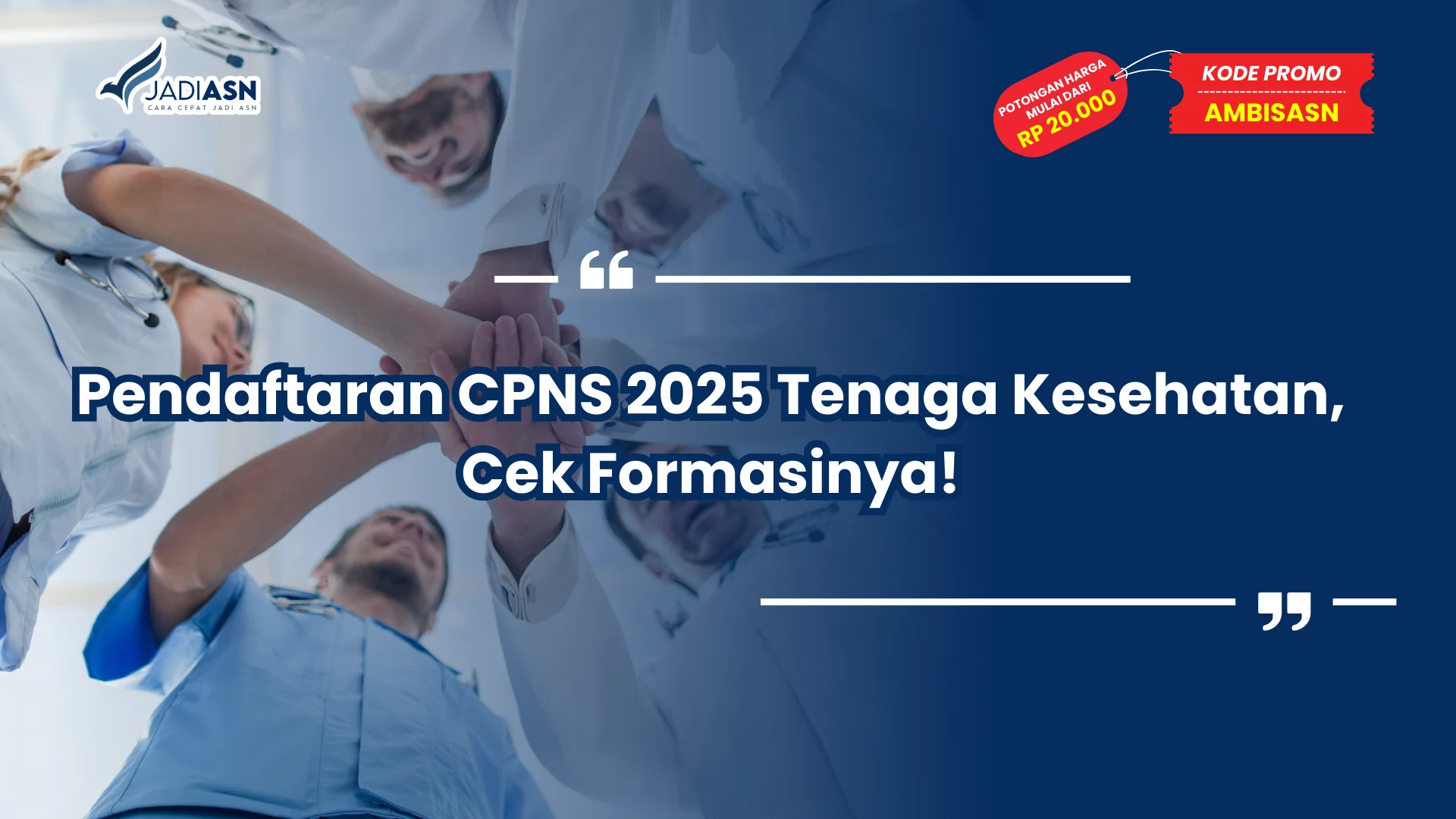 Pendaftaran CPNS 2025 Tenaga Kesehatan