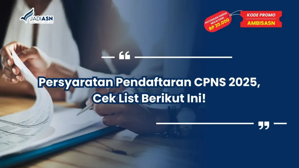 Pendaftaran CPNS 2025
