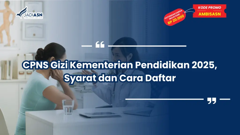 CPNS Gizi Kementerian Pendidikan 2025