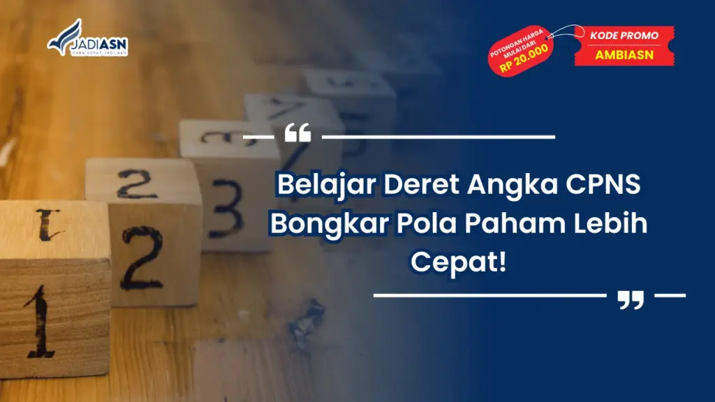 Belajar Deret Angka CPNS