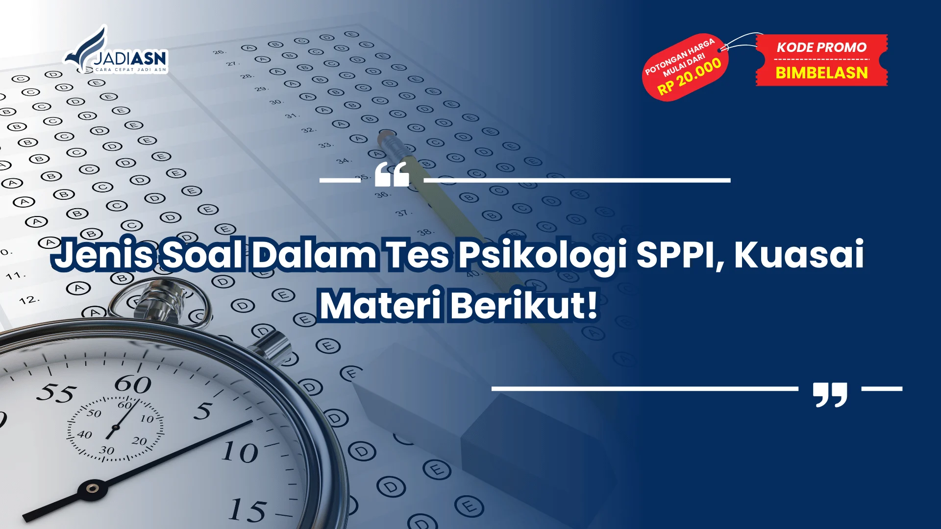 Jenis Soal Dalam Tes Psikologi SPPI