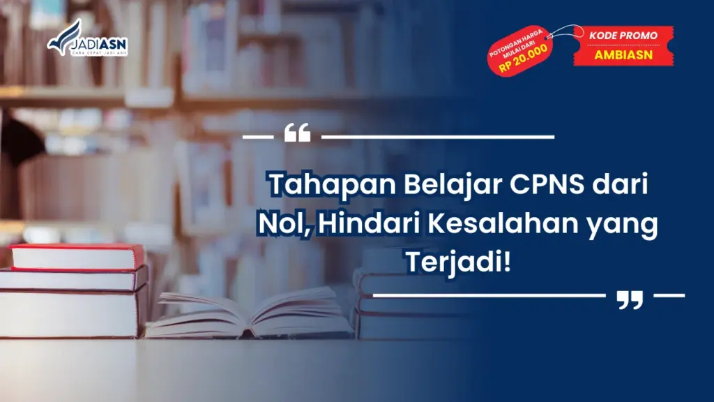 Tahapan Belajar CPNS