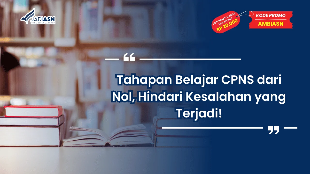 Tahapan Belajar CPNS