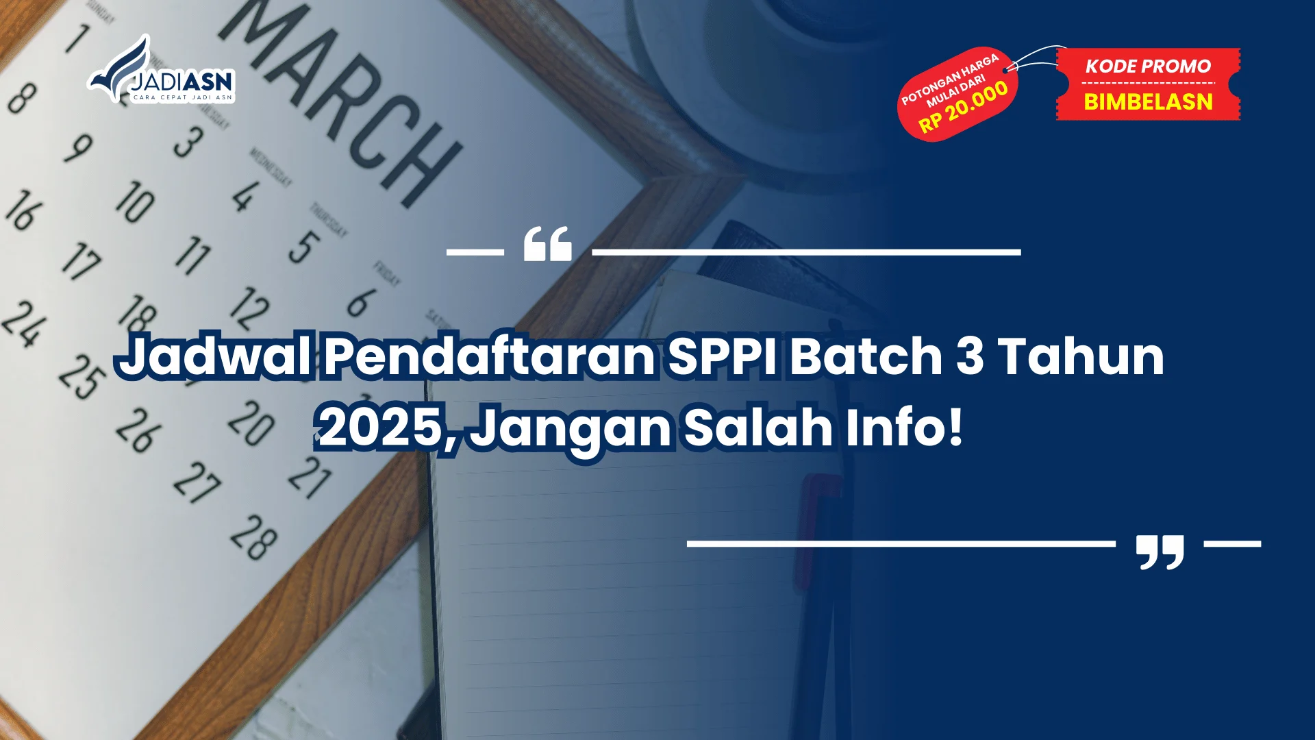 Jadwal Pendaftaran SPPI Batch 3 Tahun 2025