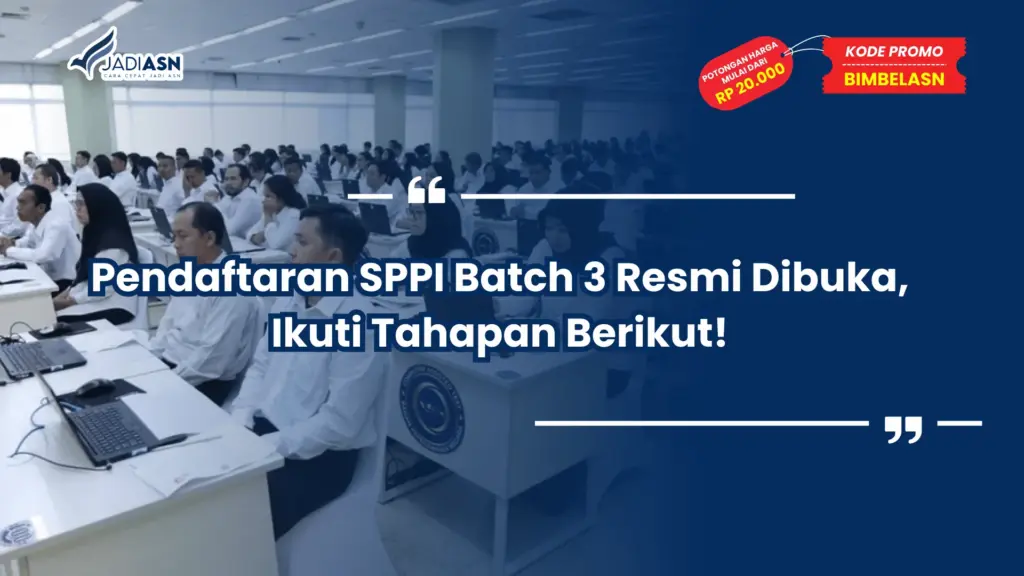 Pendaftaran SPPI Batch 3 Resmi Dibuka