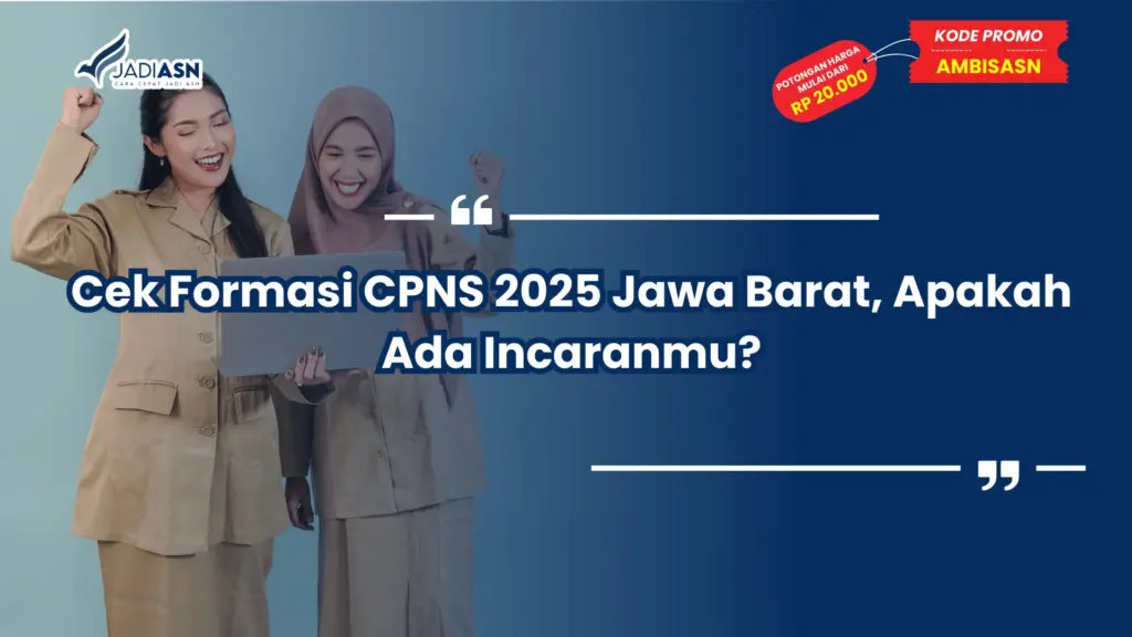 Cek Formasi CPNS 2025 Jawa Barat