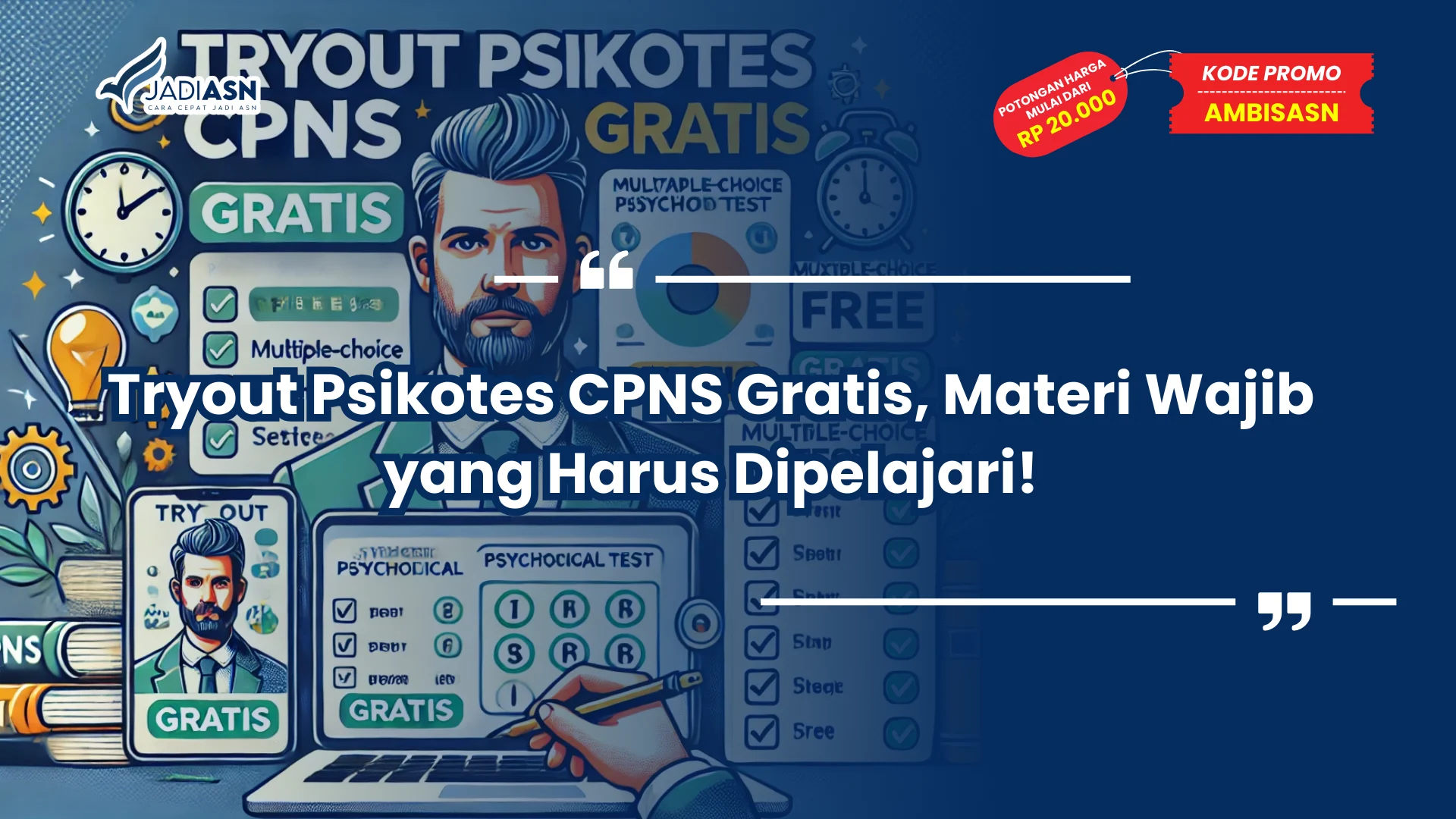 Tryout Psikotes CPNS Gratis