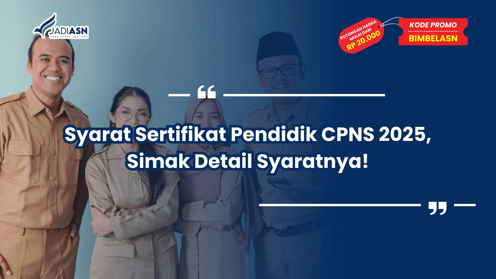 Syarat Sertifikat Pendidik CPNS 2025