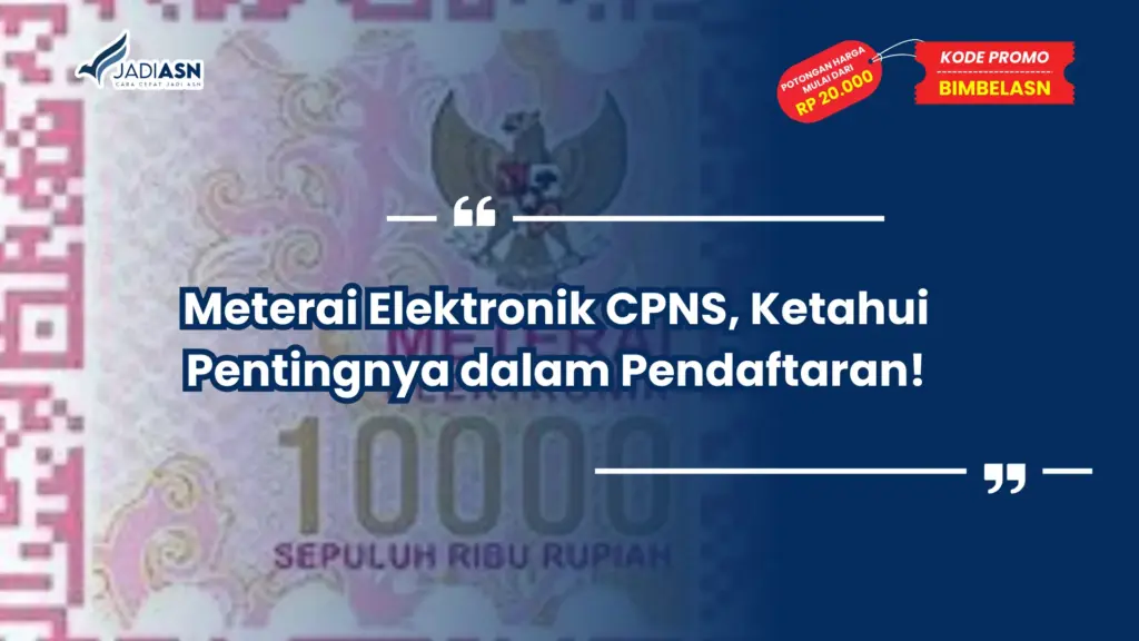 Meterai Elektronik CPNS