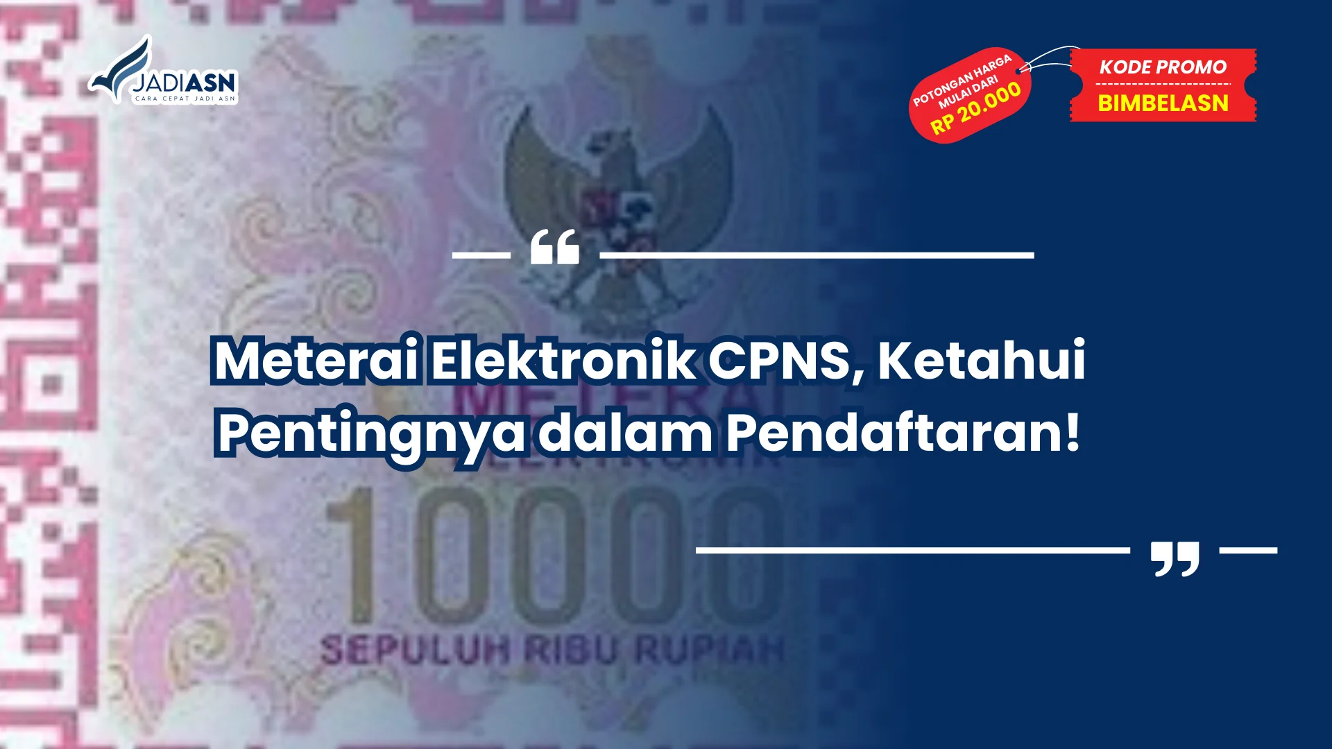 Meterai Elektronik CPNS