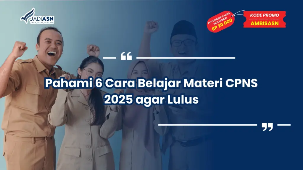 Cara Belajar Materi CPNS