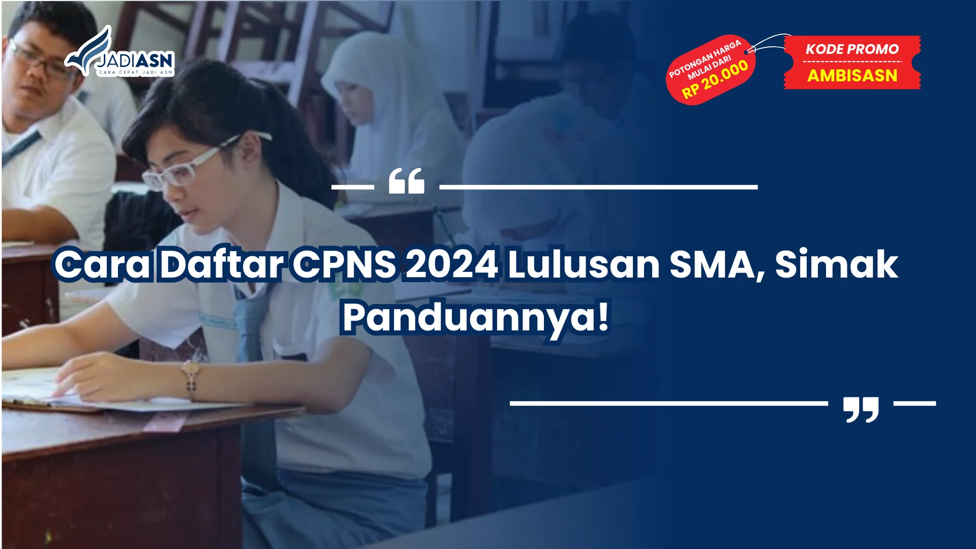 Cara Daftar CPNS 2024 Lulusan SMA