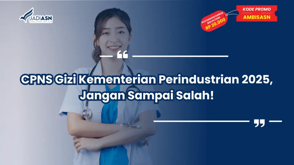 CPNS Gizi Kementerian Perindustrian 2025
