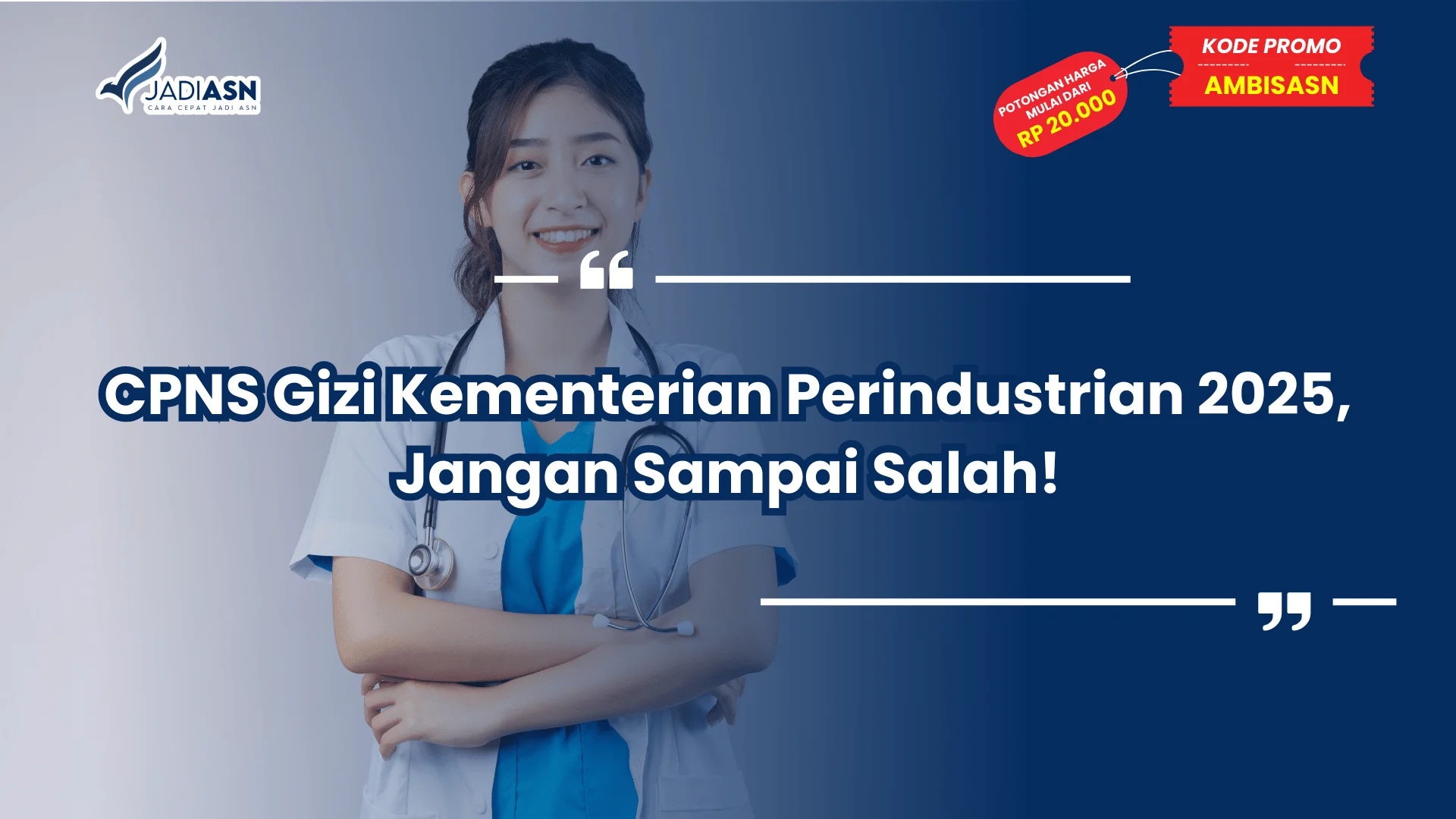 CPNS Gizi Kementerian Perindustrian 2025