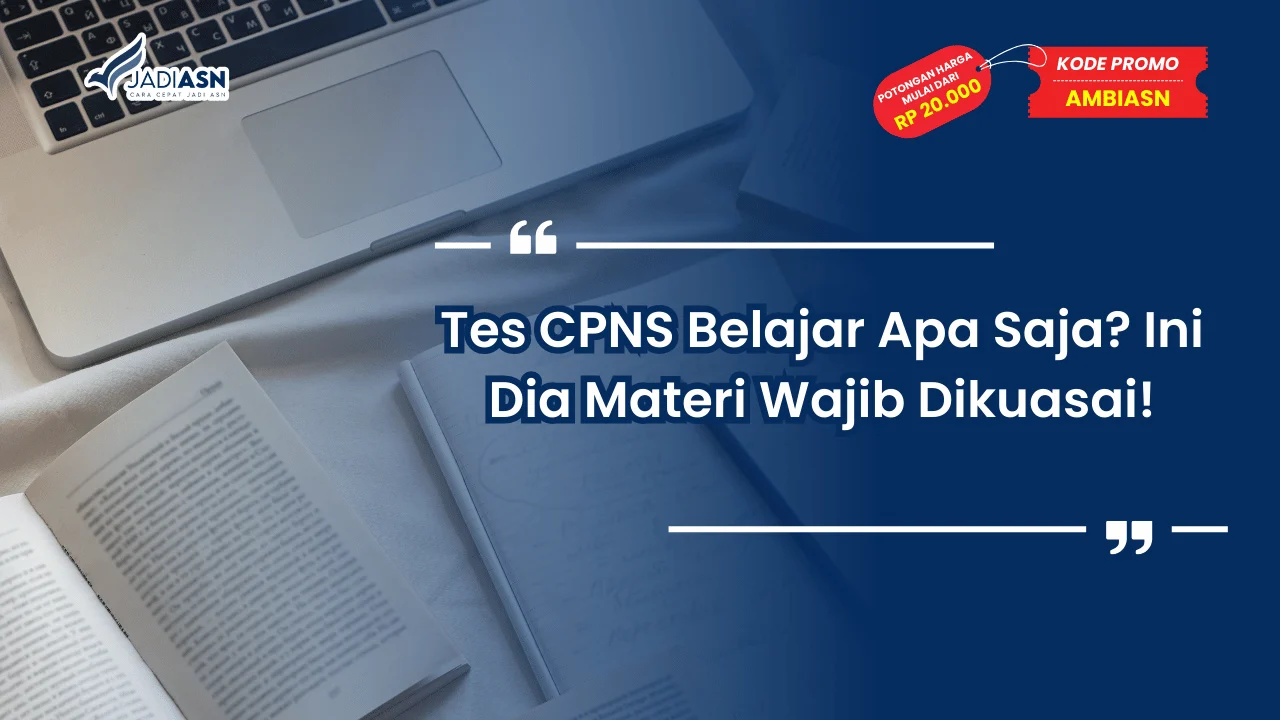Tes CPNS Belajar Apa Saja