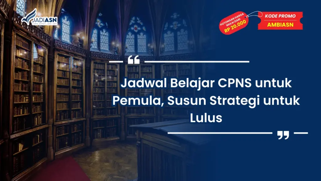 Jadwal Belajar CPNS