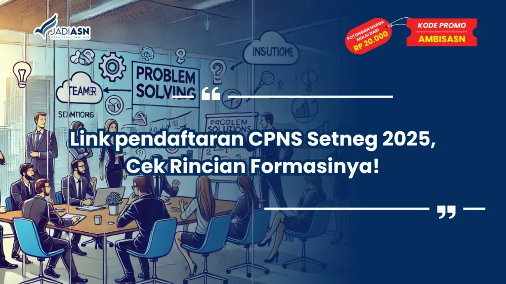 Link pendaftaran CPNS Setneg 2025