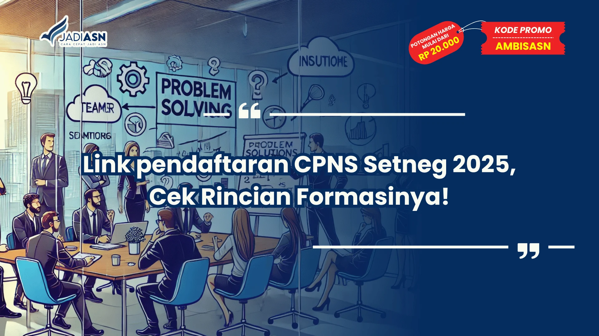 Link pendaftaran CPNS Setneg 2025