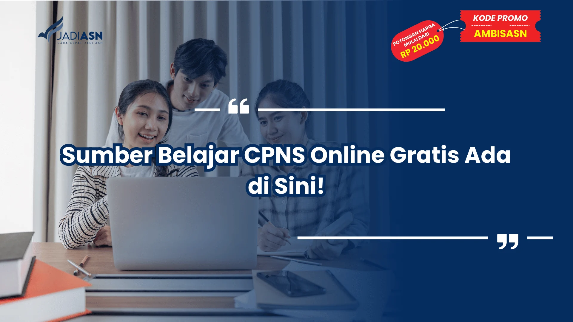 Sumber Belajar CPNS Online Gratis Ada di Sini!