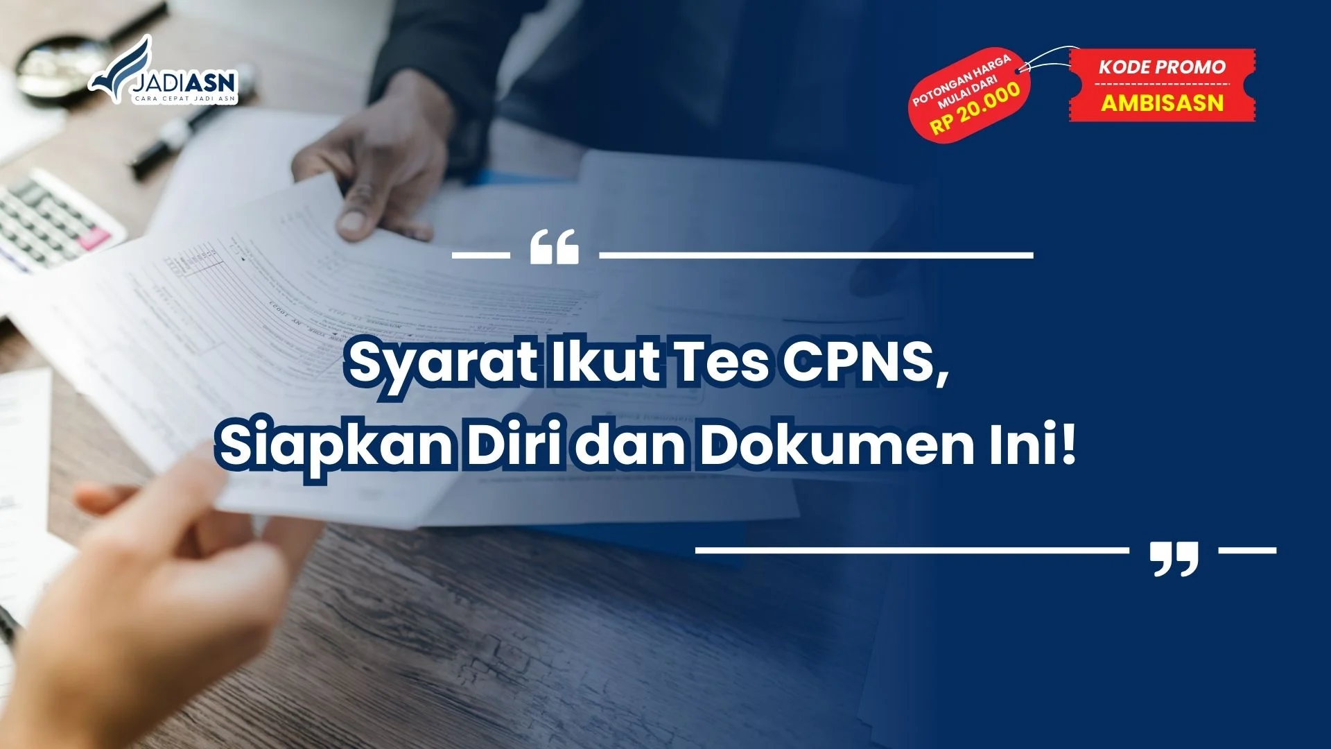 apa saja syarat ikut tes cpns