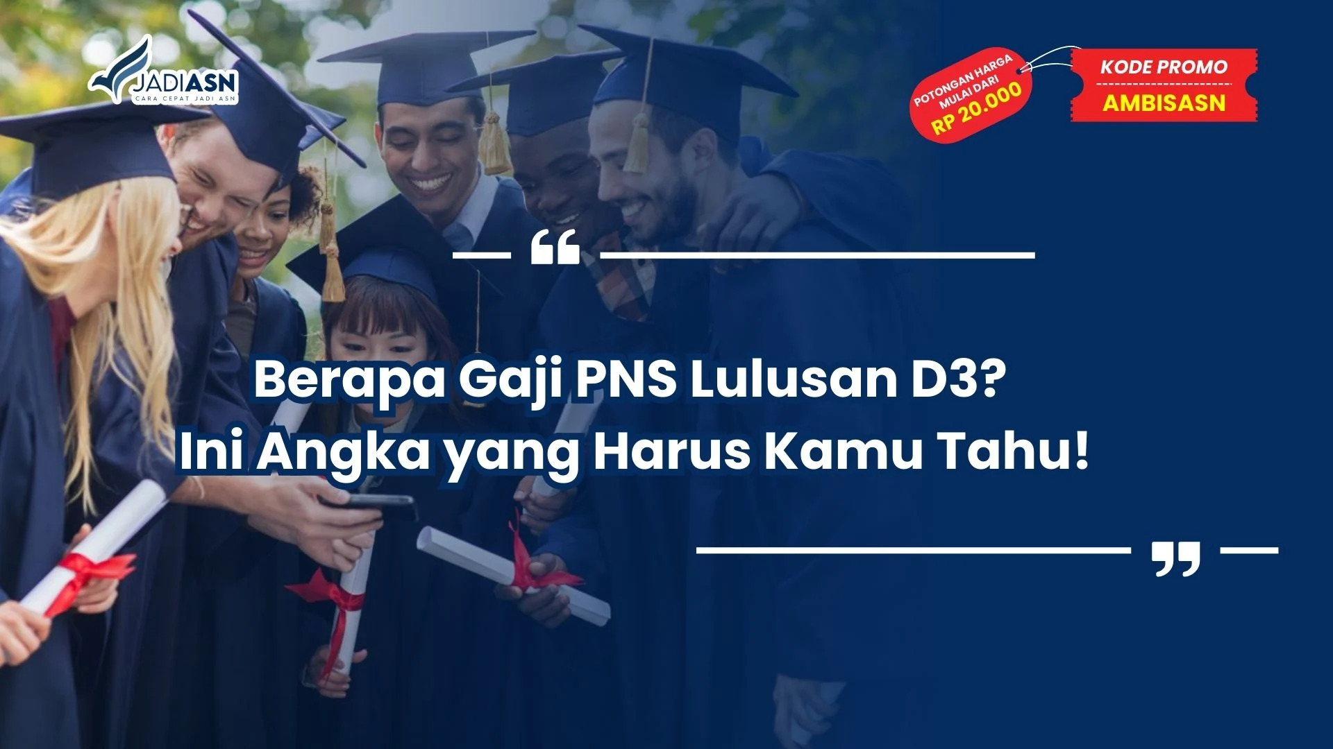 Berapa Gaji PNS Lulusan D3