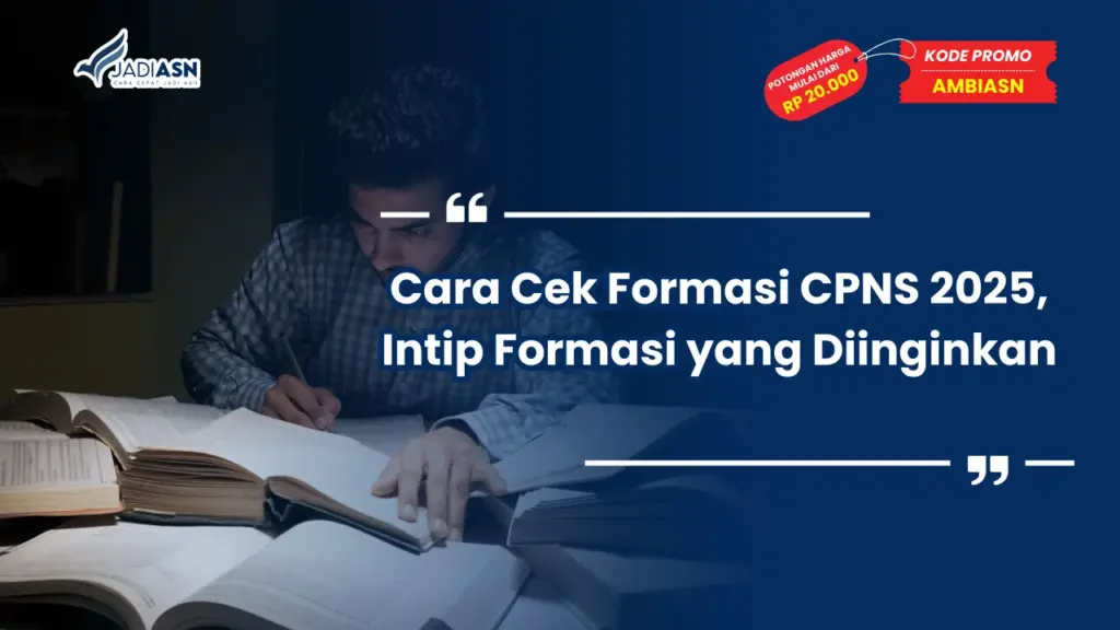 Cara Cek Formasi CPNS 2025