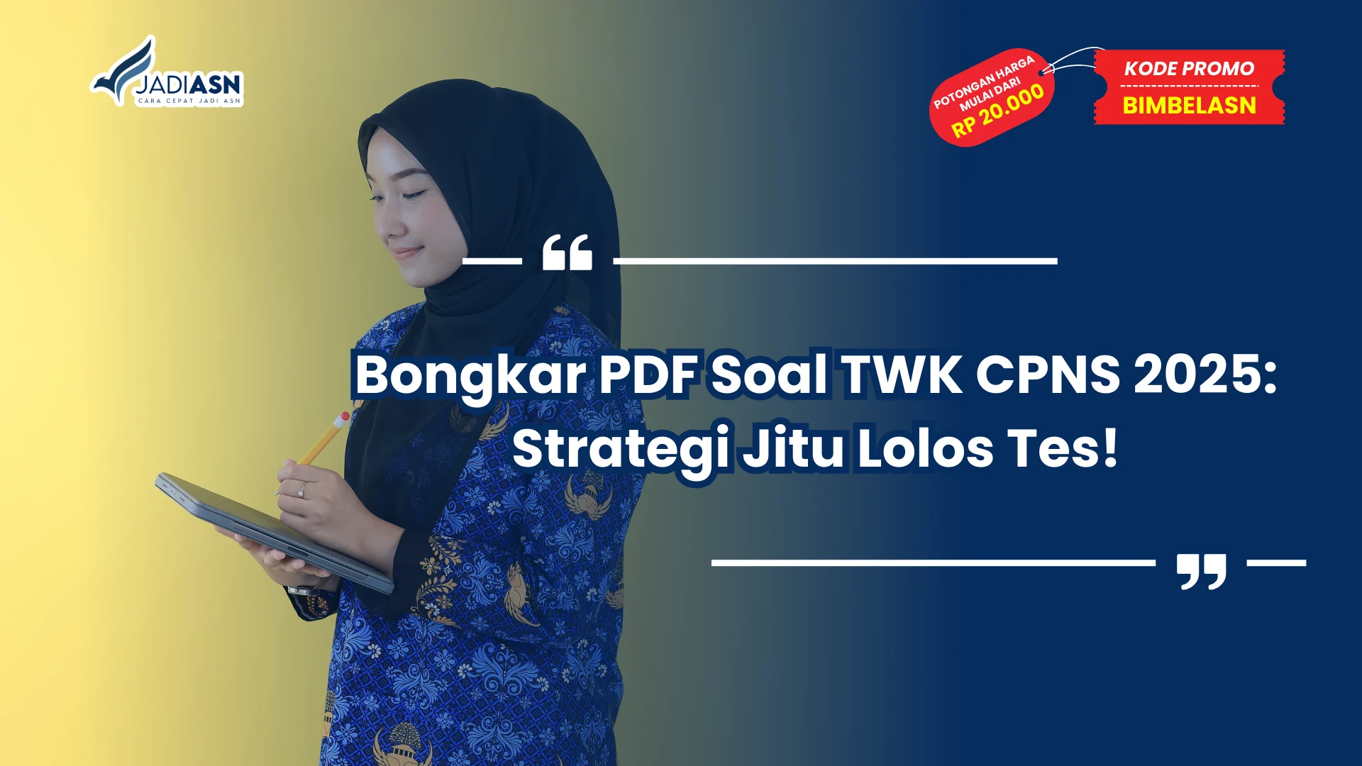 PDF Soal TWK CPNS