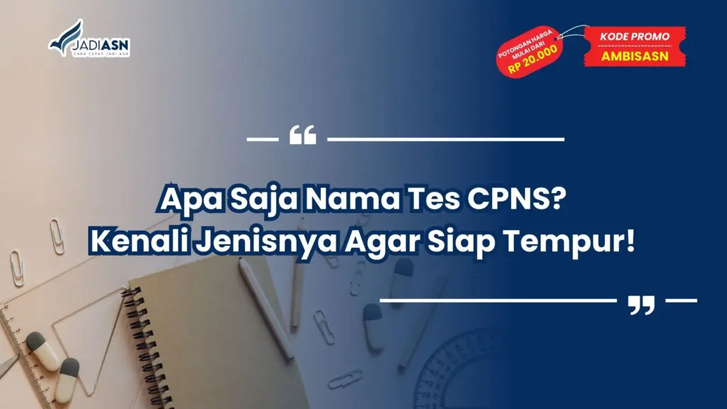 apa saja nama tes cpns