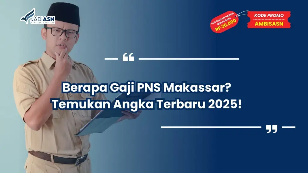 berapa gaji pns makassar